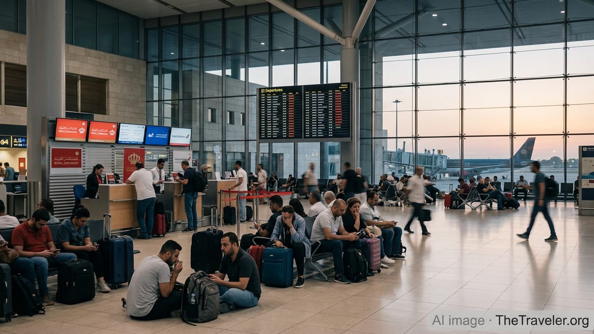 Jordan Travel Hit as Iran Crisis Strands Hundreds in Amman