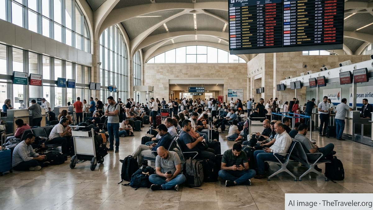 Jordan Flight Chaos Strands Passengers Amid Iran War Fallout