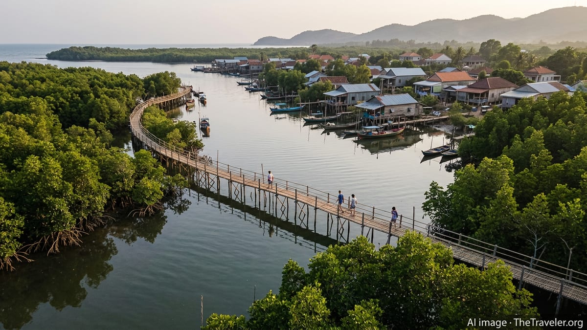 Kampong Samaki Mangrove Ecotourism Boosts Kampot’s Coast