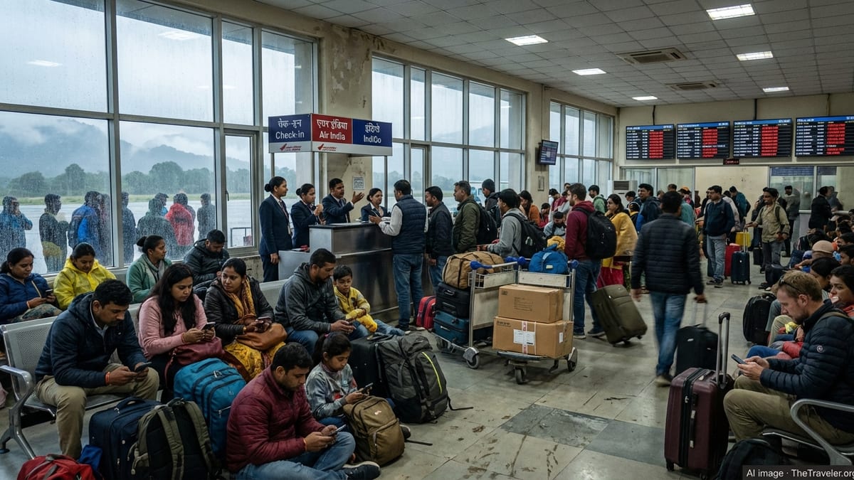Kangra Airport Tourists Stranded as Middle East Crisis Grounds Flights