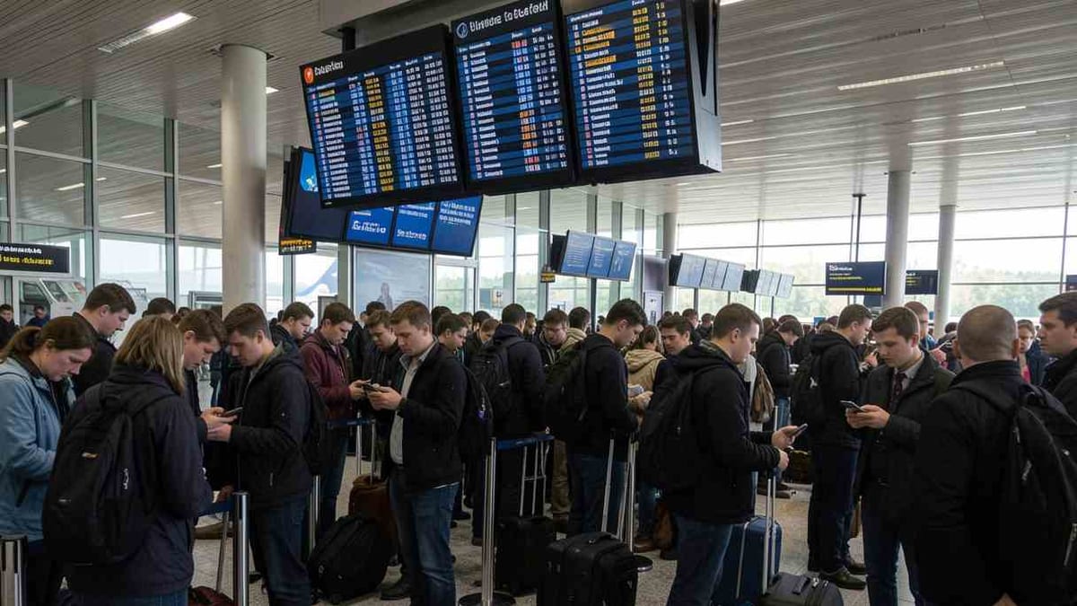 Keflavik Airport Chaos as Weather Triggers Mass Cancellations