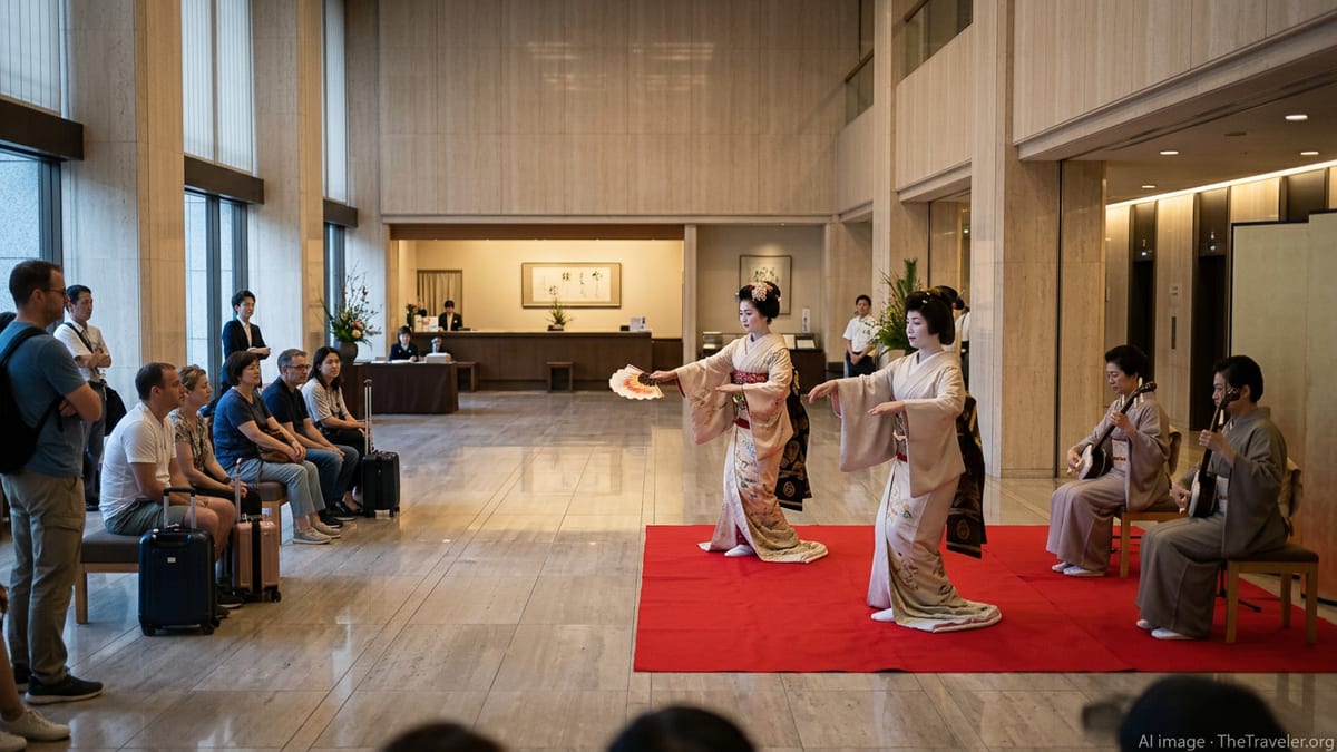 Kagurazaka Geisha Bring Old Tokyo Elegance to Keio Plaza