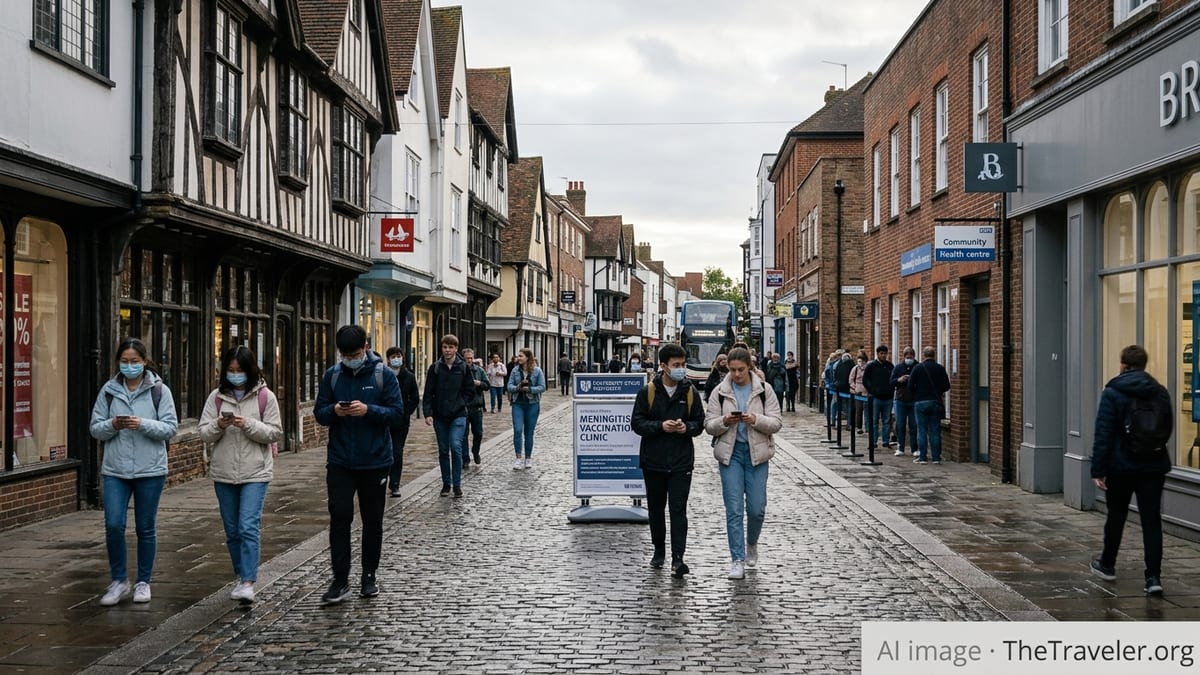 Kent Meningitis Outbreak Triggers Travel Disruption and Mass Jabs