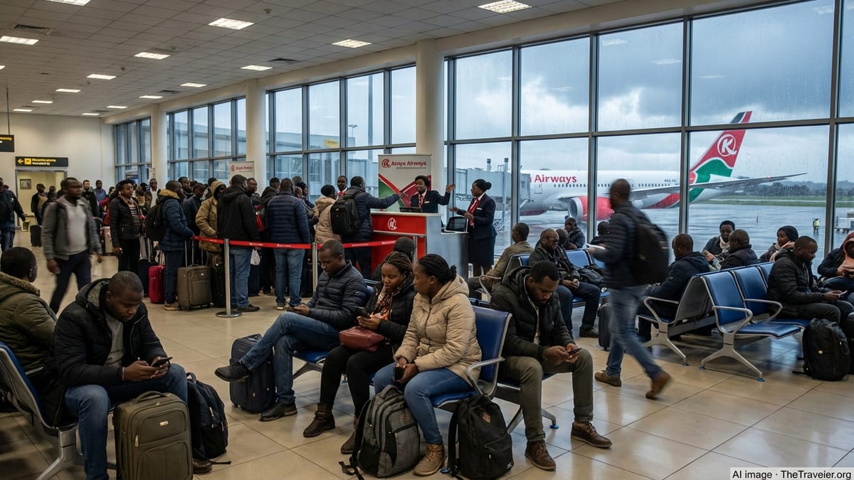 Kenya Airways Passengers Stranded After Sudden Route Suspension