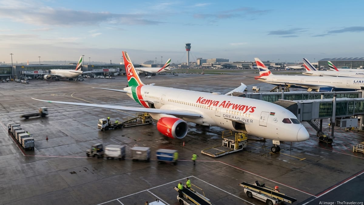 Kenya Airways Banks on Travel Rebound with London, Nairobi Push