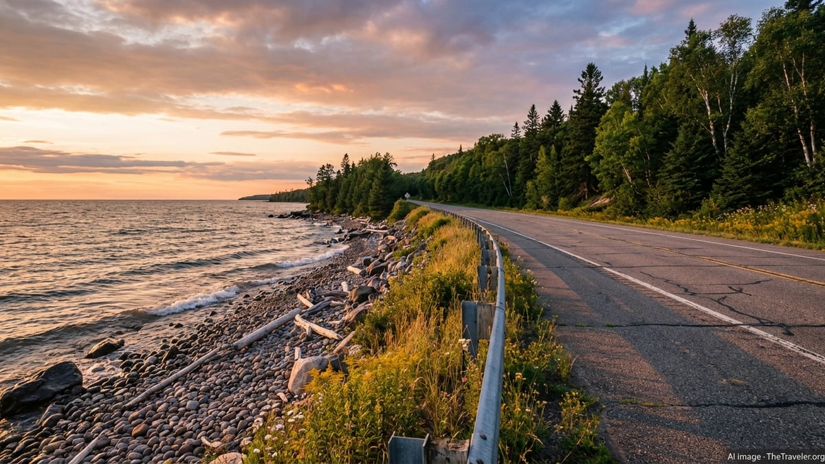 A Keweenaw Peninsula Loop Itinerary From Houghton to Copper Harbor and Scenic Coastlines