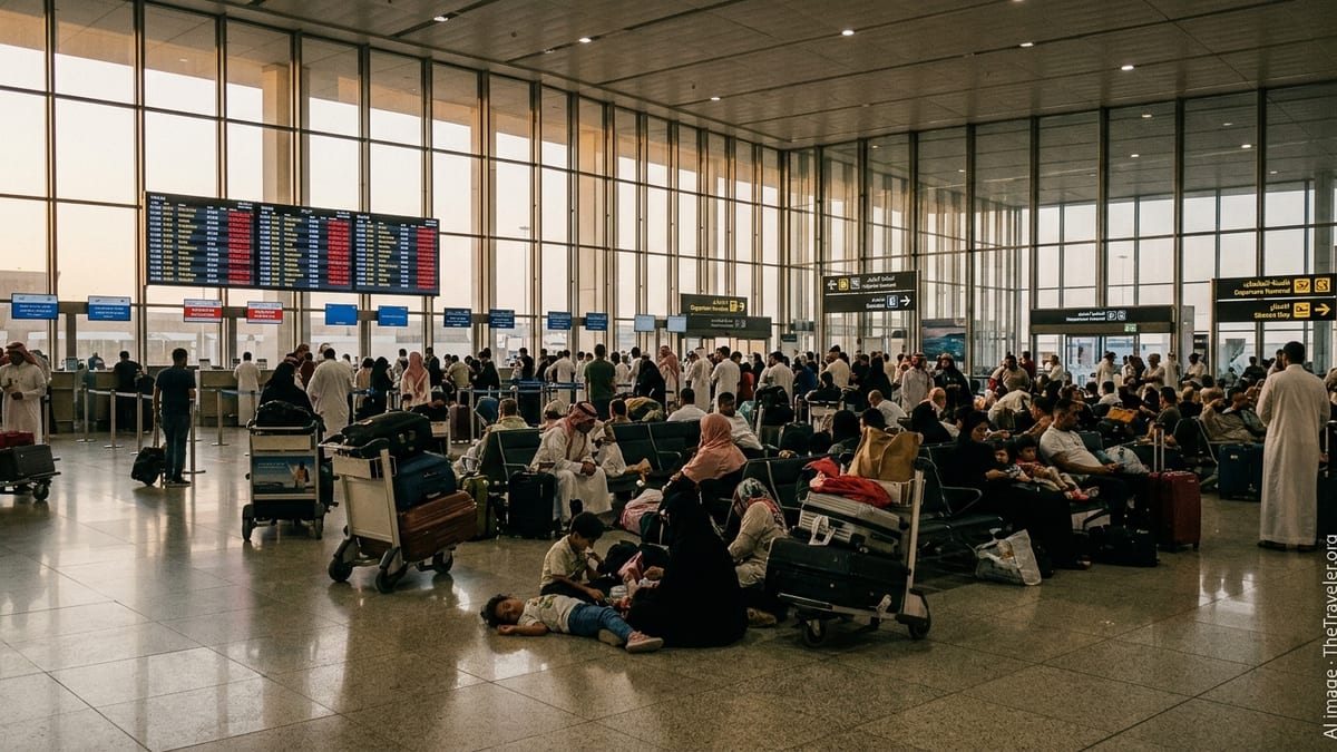 Mass Disruptions at Dammam’s King Fahd Airport Strand Passengers