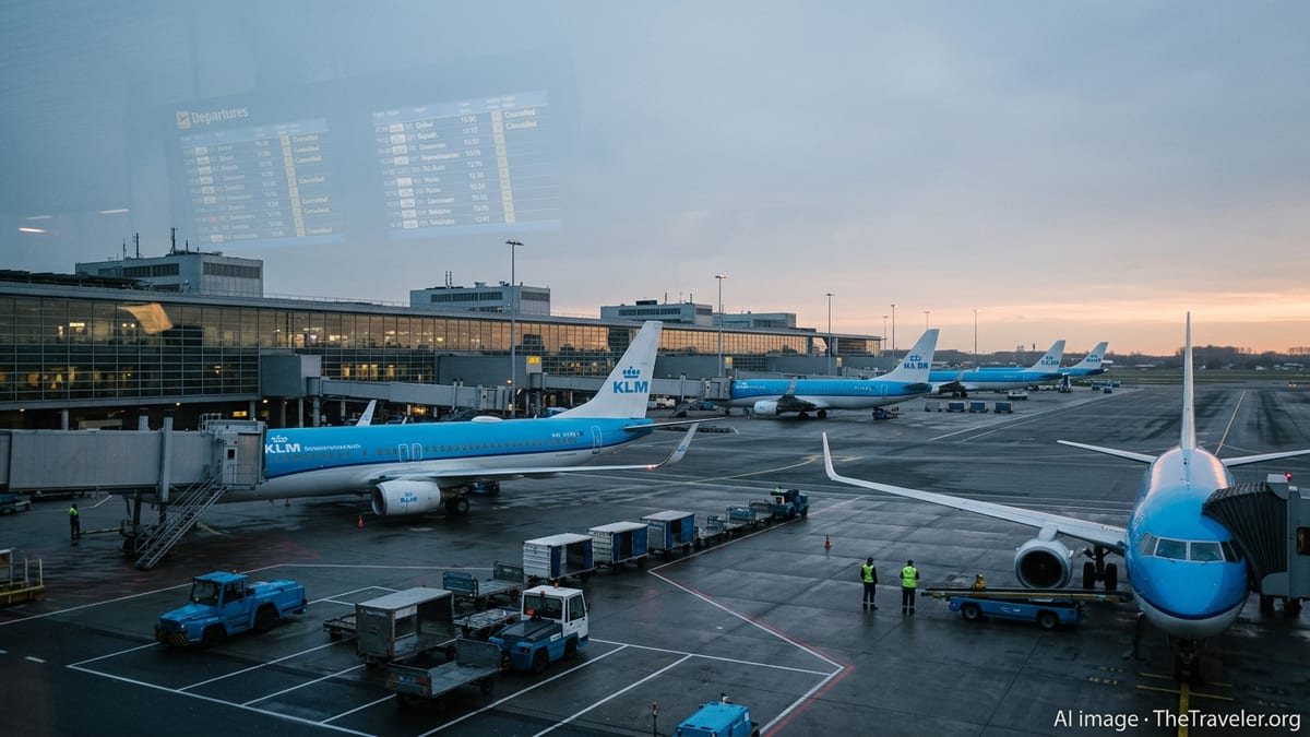 KLM Grounds Dubai, Saudi Arabia and Tel Aviv Flights Amid Middle East Turmoil