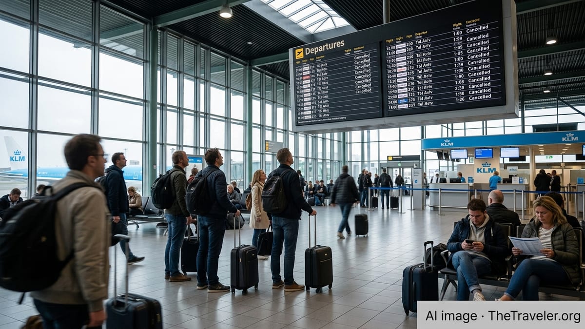 KLM Extends Tel Aviv Flight Suspension Through April 2026