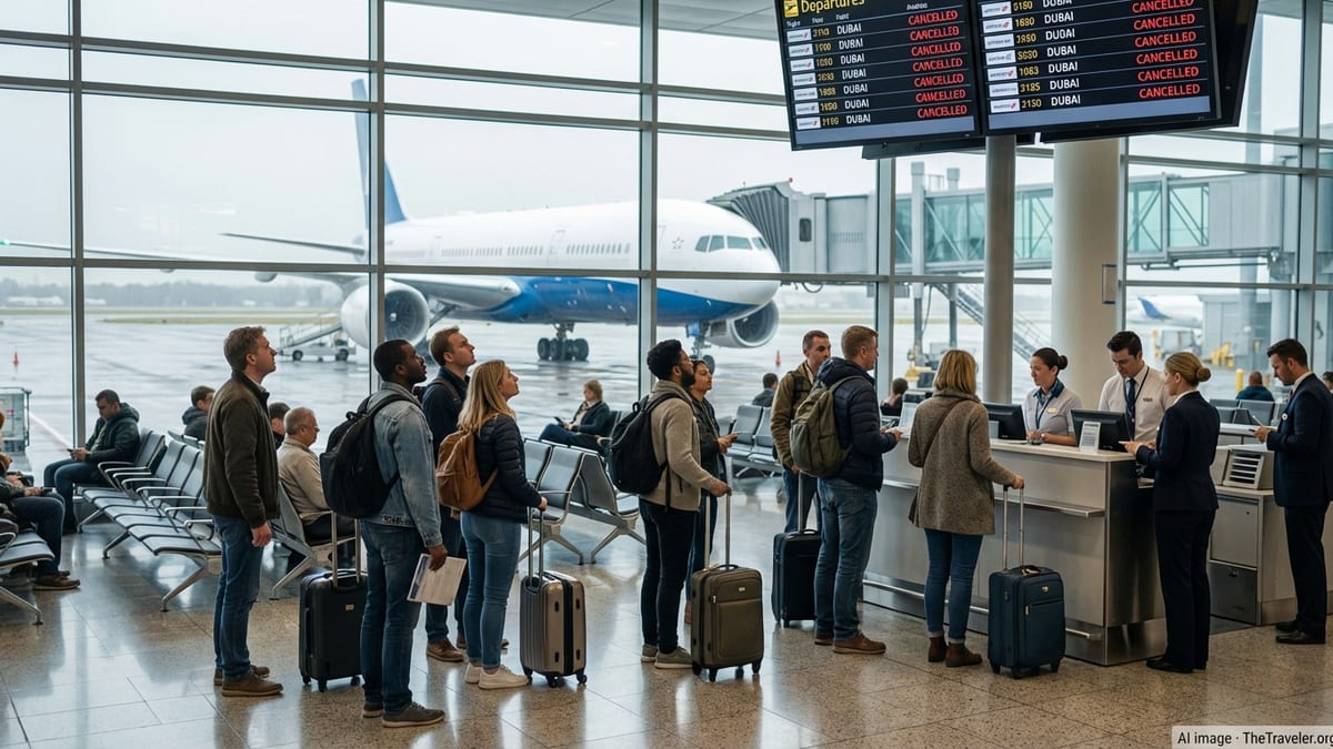 KLM, Transavia and Air France Halt Dubai Flights Amid Crisis