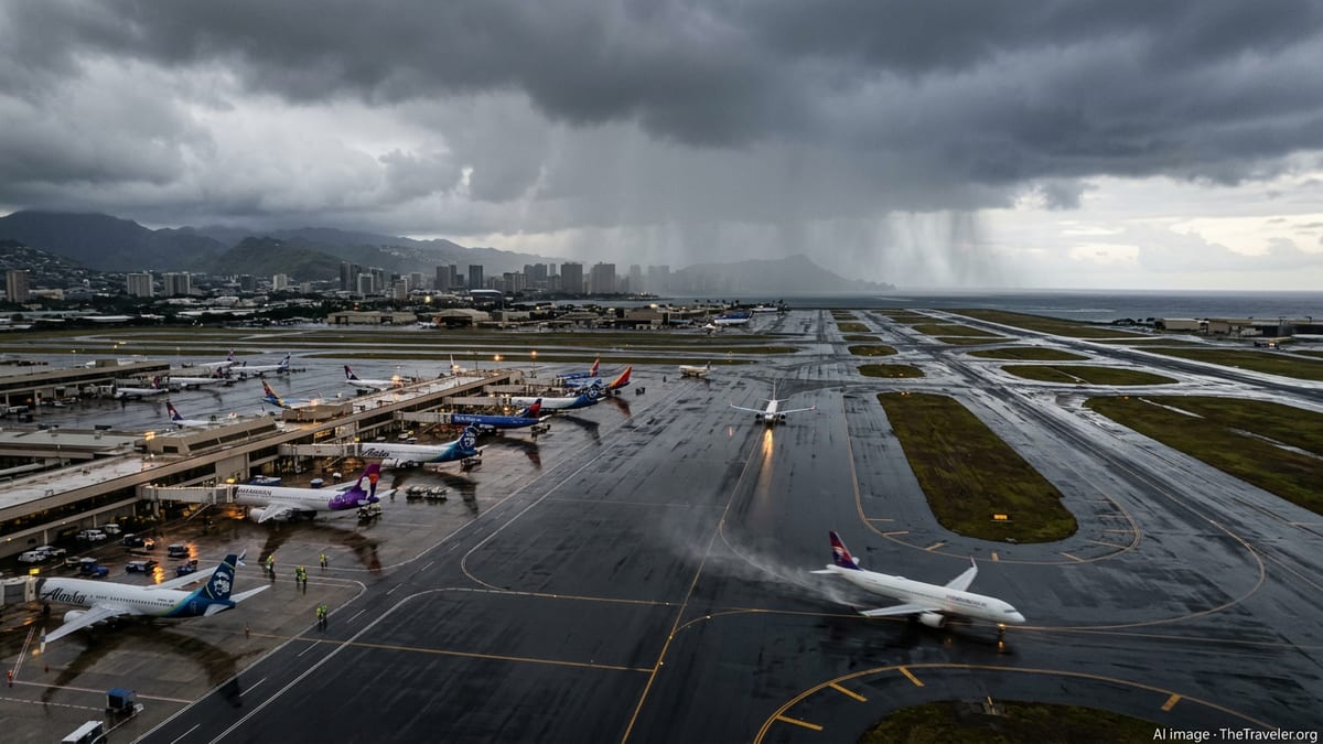 Kona Low Storms Snarl Hawaii Flights, Trigger Cancellations
