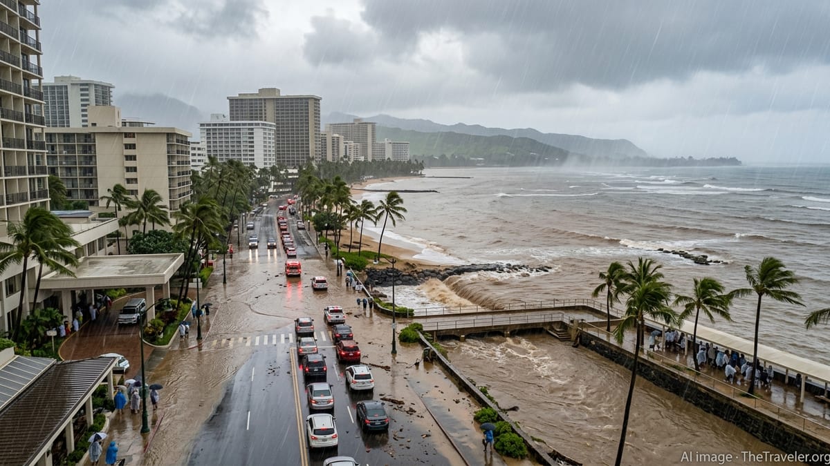 Kona Low Floods Paralyze Hawaii Travel in March 2026