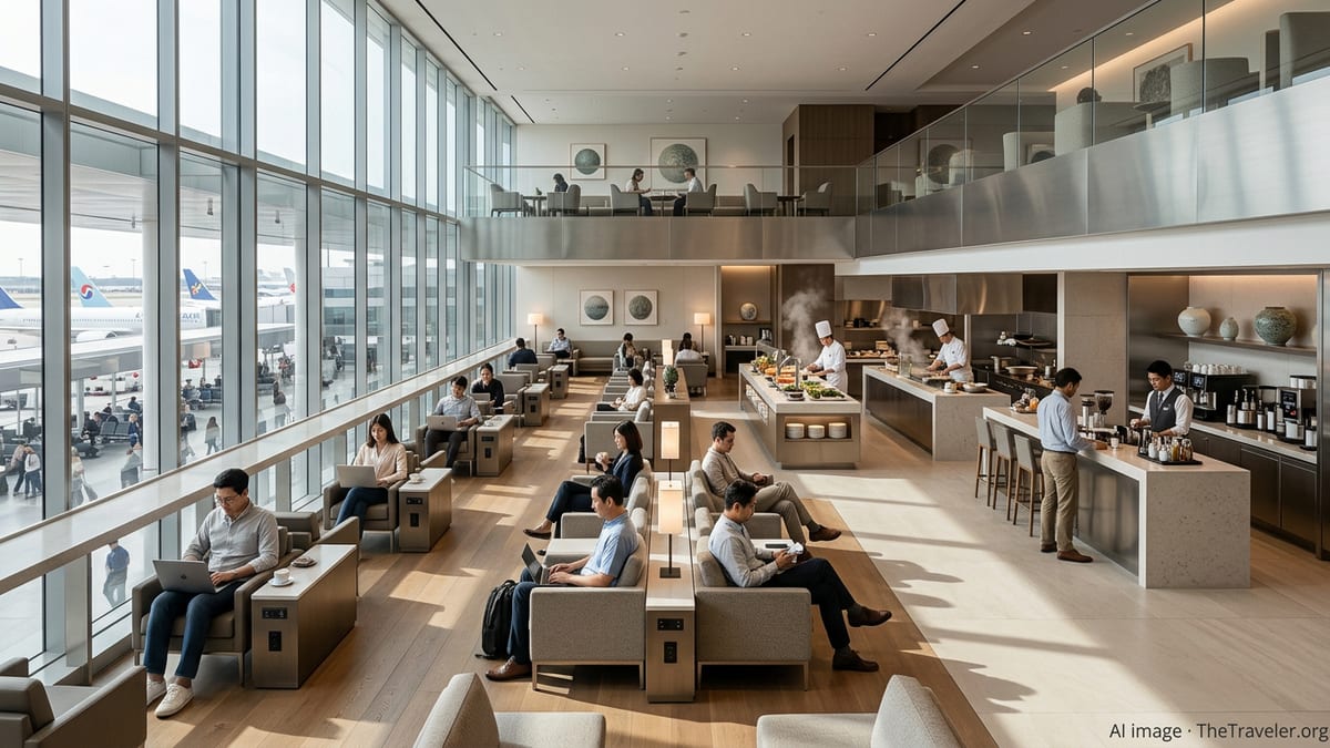 Inside Korean Air’s Stunning New Flagship Lounge at LAX