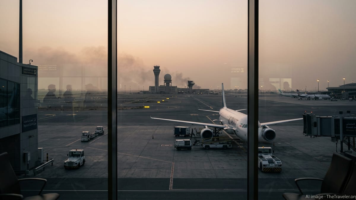 Drone Strike on Kuwait Airport Radar Stokes Wider Gulf Travel Fears