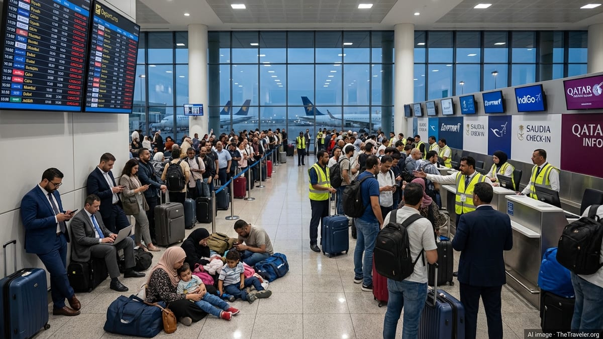 Over 92 Flights Cancelled at Kuwait Airport After Iran Strikes