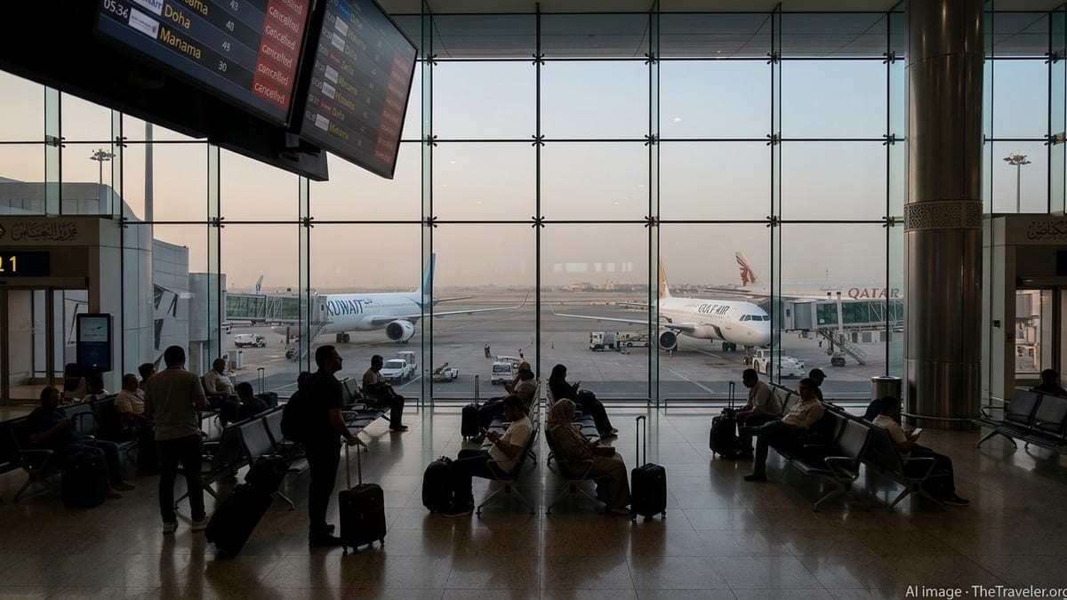 Kuwait Airport Disruptions Hit Gulf, Qatar and Kuwait Airways