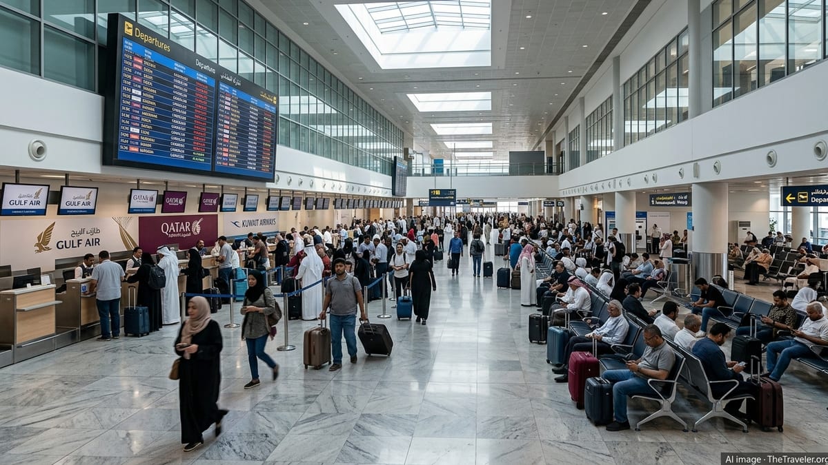 Kuwait Airport Cancellations Hit Gulf, Qatar and Kuwait Airways
