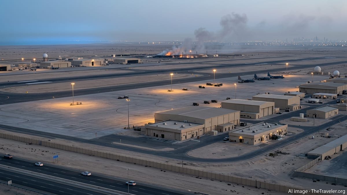 Kuwait on High Alert as Iran Targets Ali Al Salem Air Base