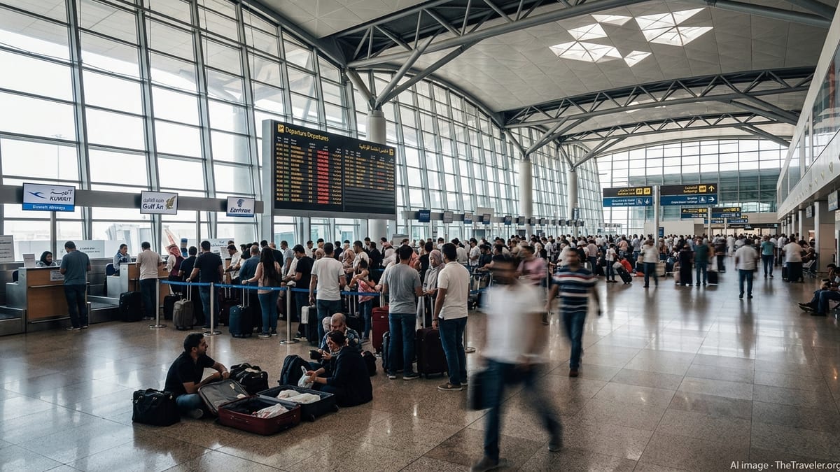 Flight Cancellations Disrupt Kuwait Routes as Gulf Carriers Cut Services