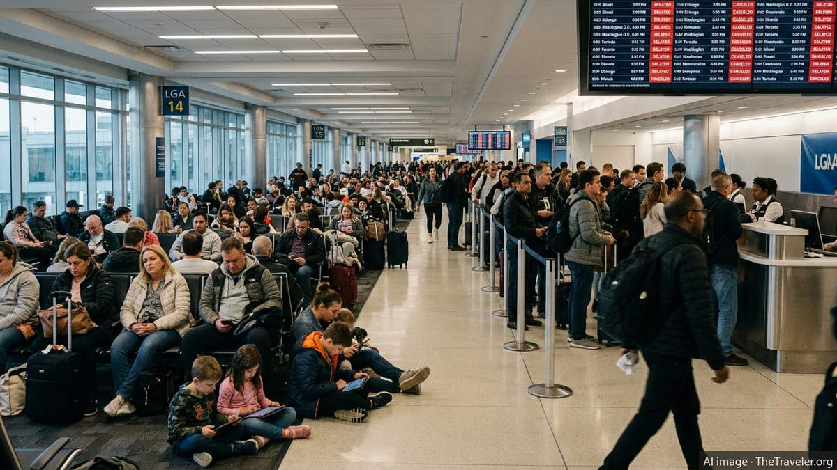 Storms Leave Hundreds Stranded as LaGuardia Flights Snarl