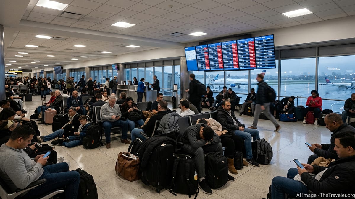 LaGuardia Chaos: Over 70 Flights Scrapped, Travelers Stranded