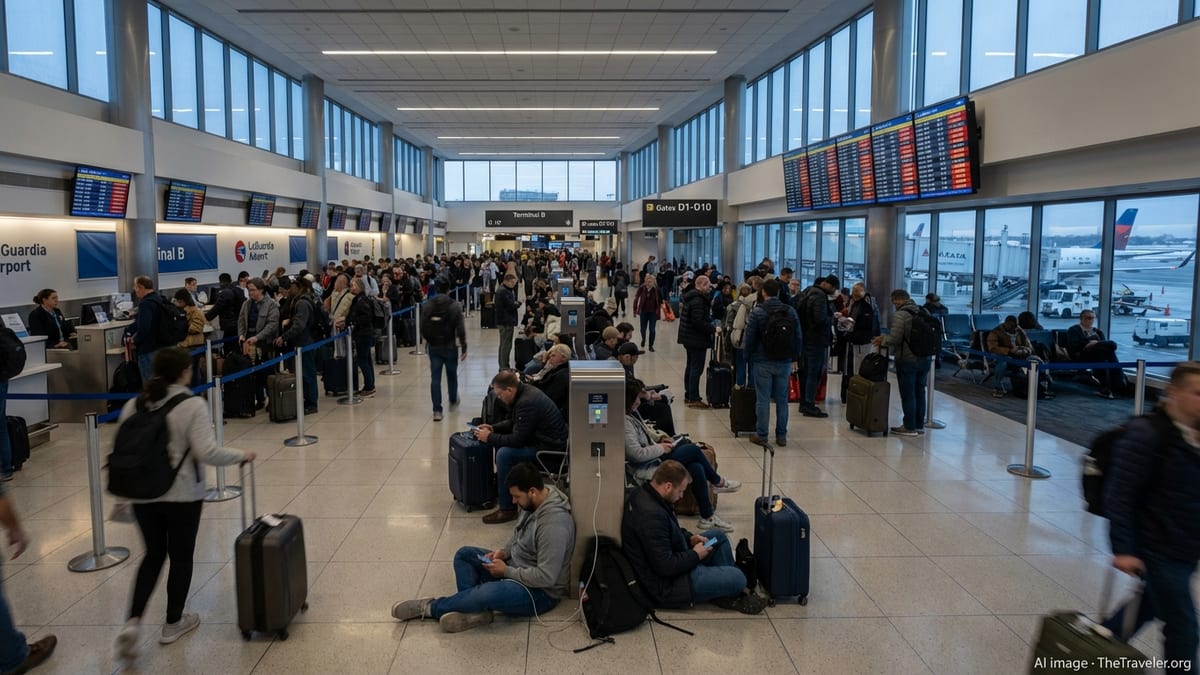 LaGuardia Flight Chaos Ripples Across Major US Cities