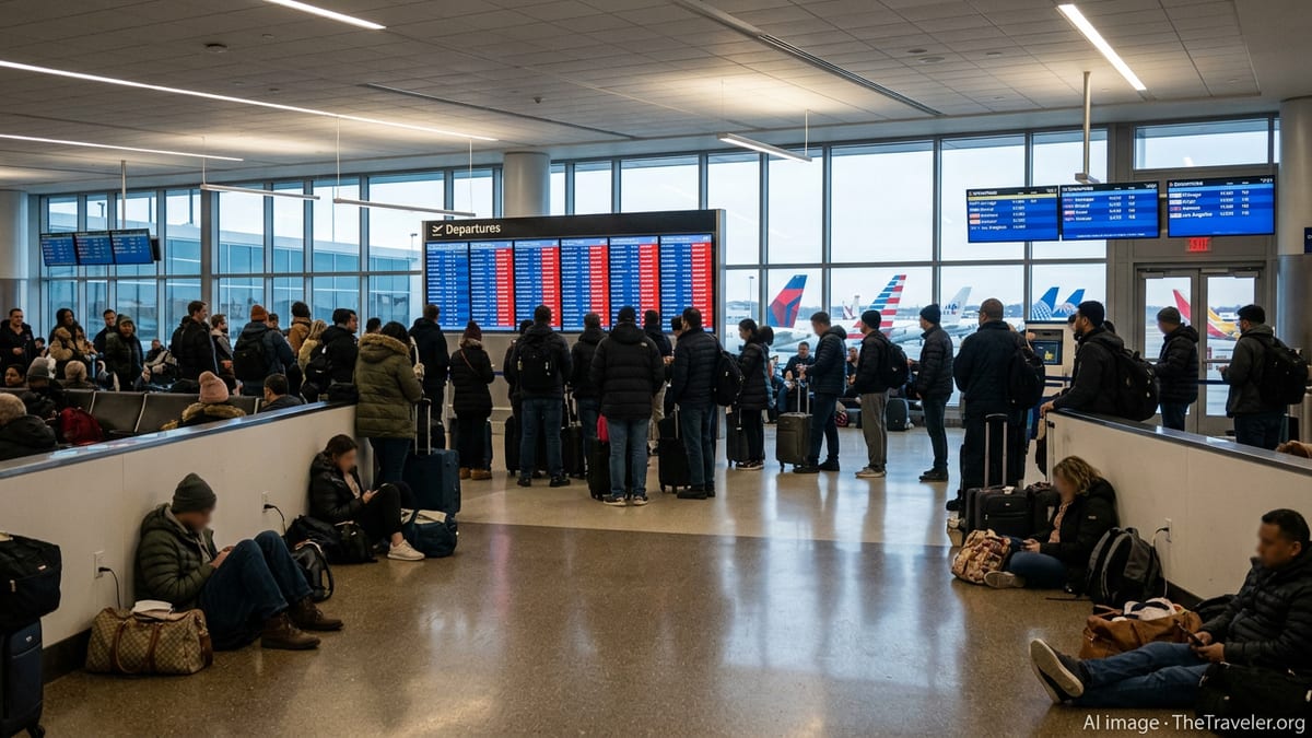 LaGuardia Disruptions Ripple Across Major US Air Hubs
