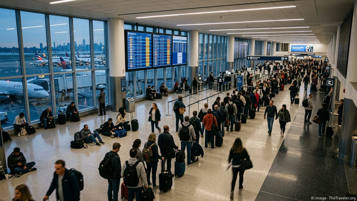 FAA Ground Delays Persist at New York’s LaGuardia