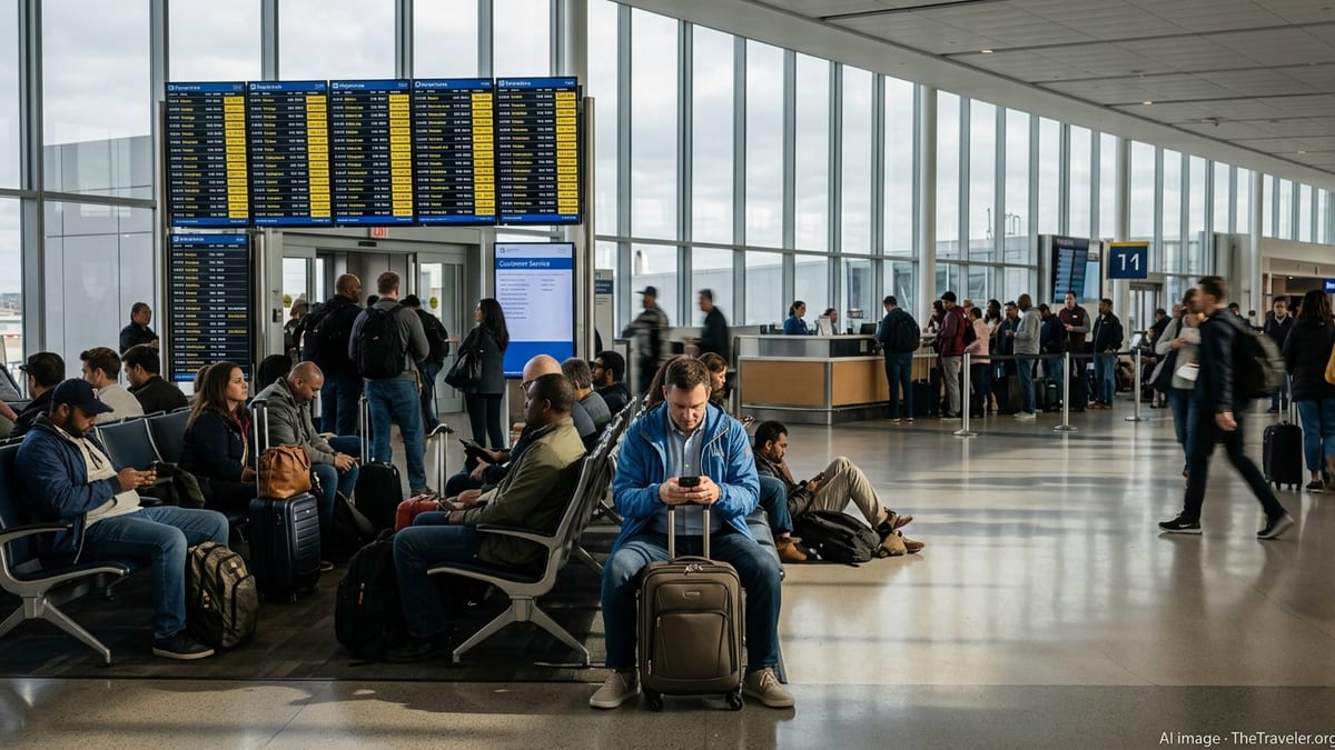 Flight Disruptions Snarl Travel at New York’s LaGuardia