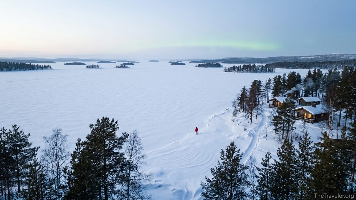 The Quiet Magic of Lake Inari in Finnish Lapland