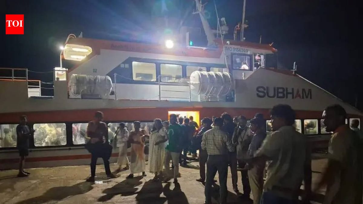 Lanka ferry stalls off Nagapattinam, 142 left adrift for hours