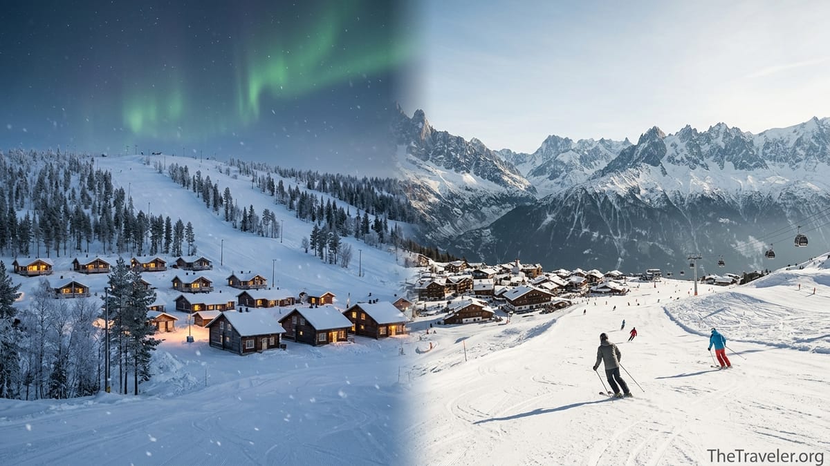 Ski in Lapland or the Alps: Which Trip Fits You Best?
