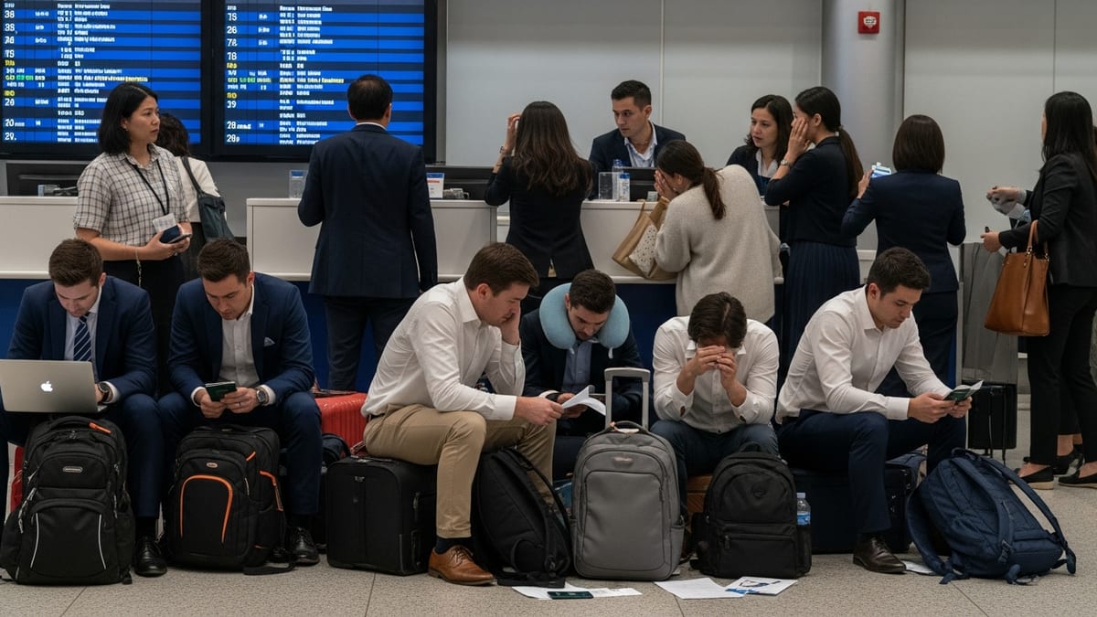 Flight Cancellations at Singapore Changi Leave Passengers Stranded Across Asia, Europe and US
