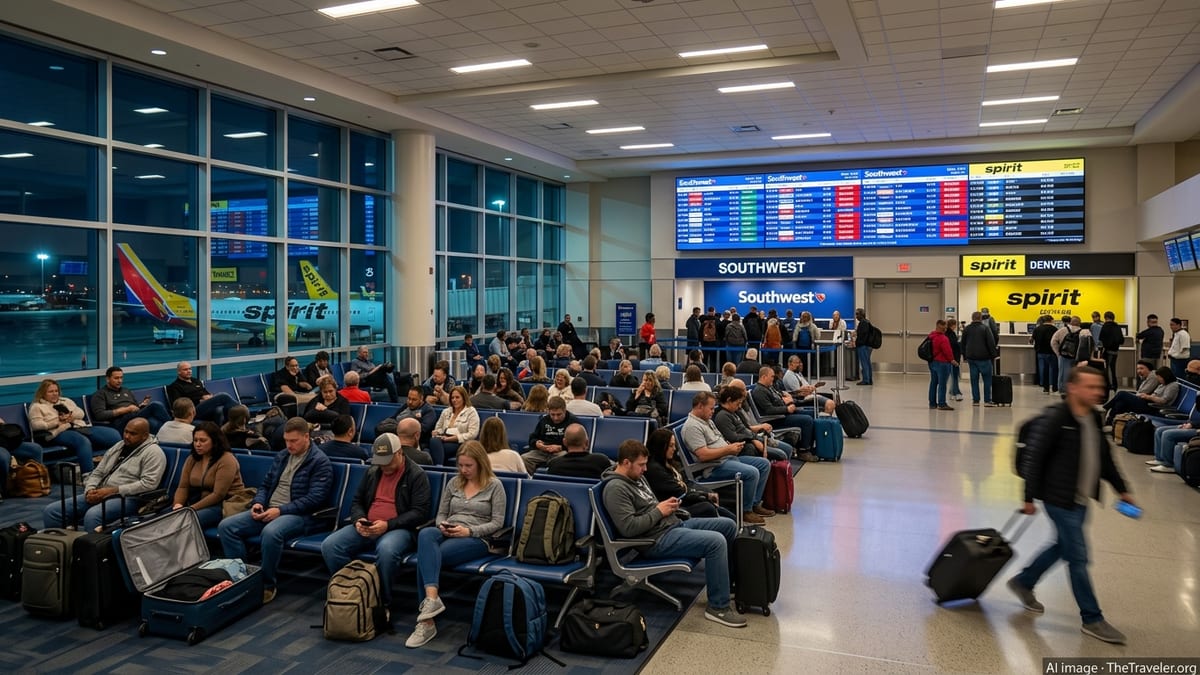 Las Vegas Travelers Face 86 Flight Disruptions as Airlines Strain