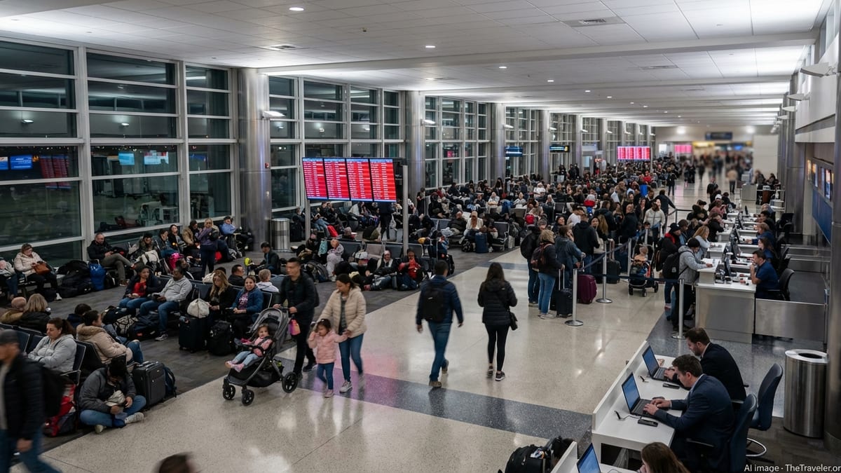 Las Vegas Flight Chaos Strands Hundreds at Harry Reid Airport