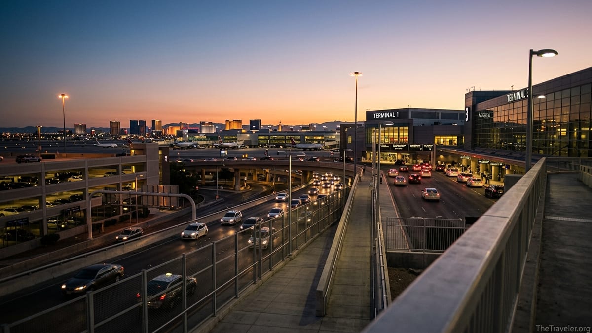 Las Vegas Harry Reid Airport: Terminal 1 vs Terminal 3