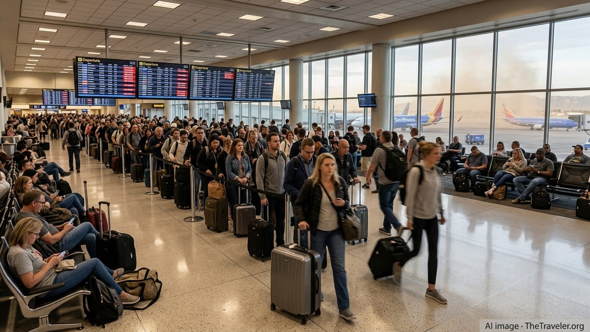 Las Vegas Flight Chaos: Dozens of KLAS Departures Canceled