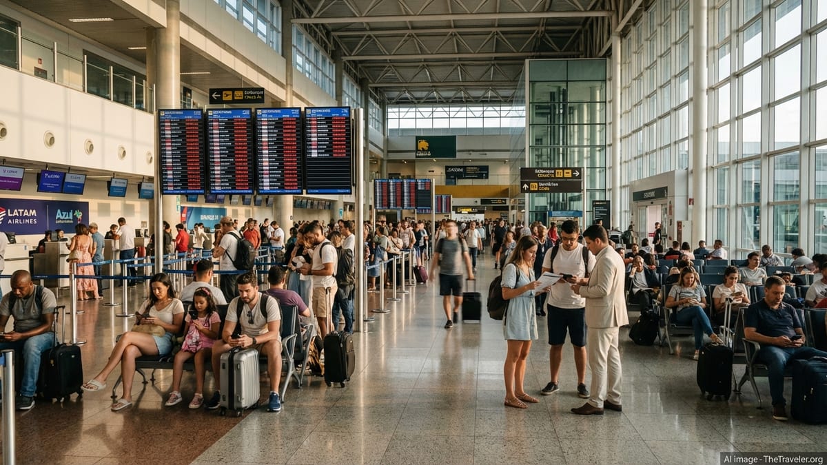LATAM, Azul and Air Center Cancellations Disrupt Brazil Travel