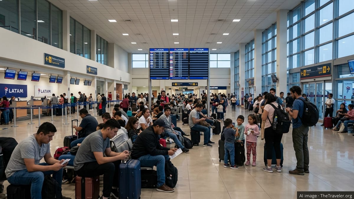 LATAM Cancellation at Lima Strands Santiago-Bound Travelers