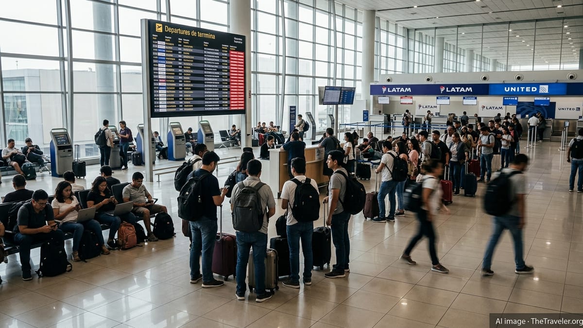 Latam and United Cancellations Snarl Air Travel in Peru
