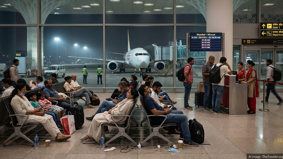 Ten-Hour Technical Snag Grounds Air India Express Mumbai–Muscat Flight Overnight