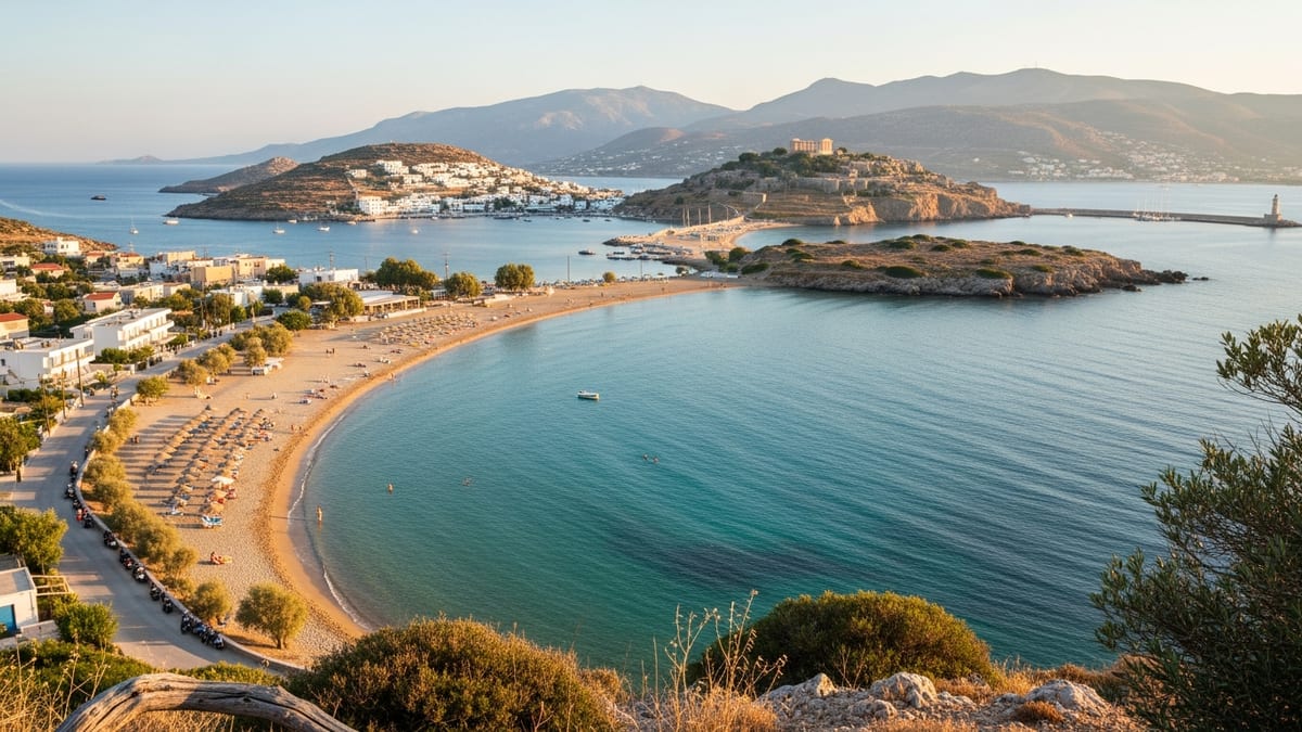 A late-summer afternoon in the Aegean