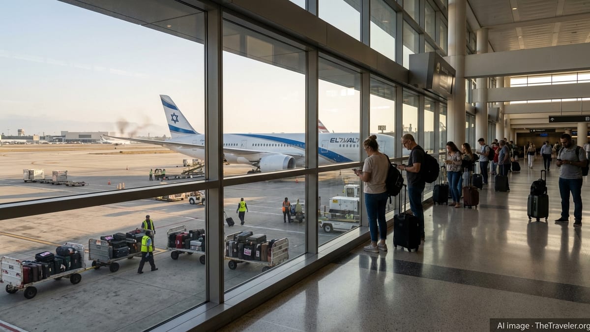 LAX Security Probed After “Free Palestine” Stickers Halt El Al Flight