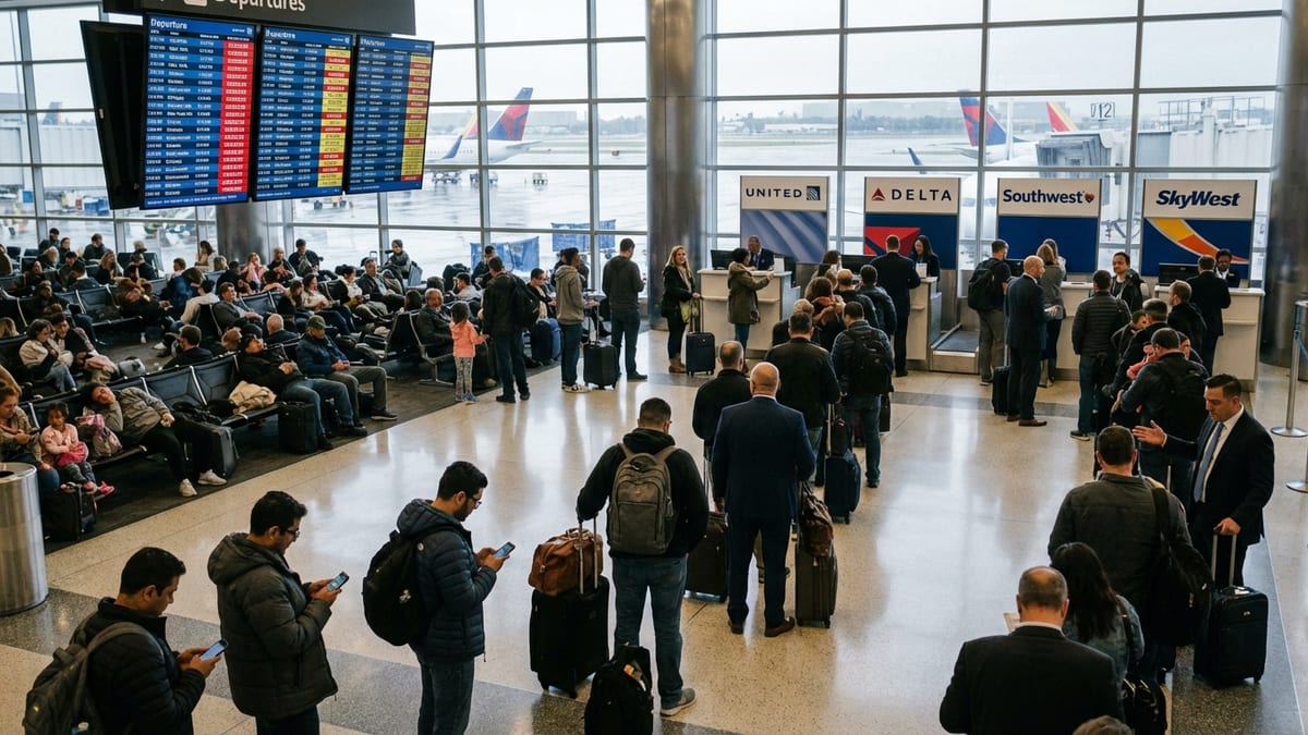 LAX Chaos: 217 Flights Hit by Cancellations and Delays