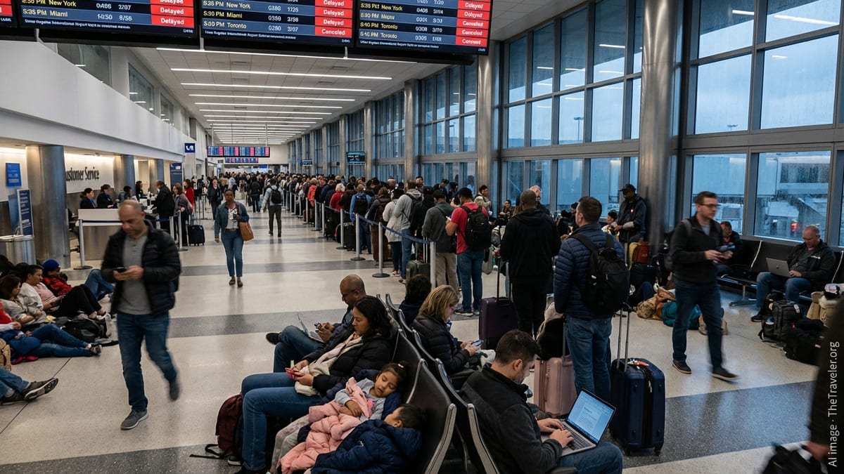 LAX Flight Chaos Leaves Thousands Stranded Across North America