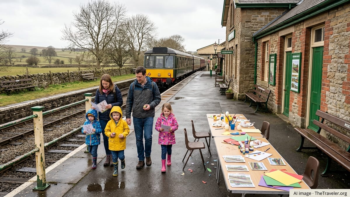 Family Easter Fun on North Yorkshire’s Wensleydale Railway