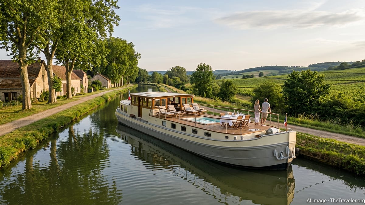 Les Bateaux Belmond Unveils Marguerite, a Floating Villa in Burgundy