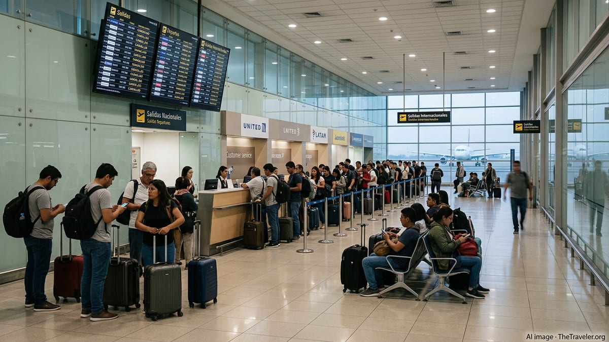 Flight Cancellations in Lima Disrupt Travel Across Peru and U.S.