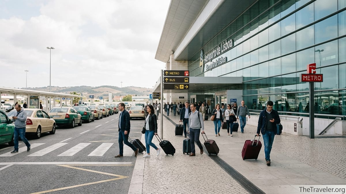 How to Get To and From Lisbon Airport Without Stress