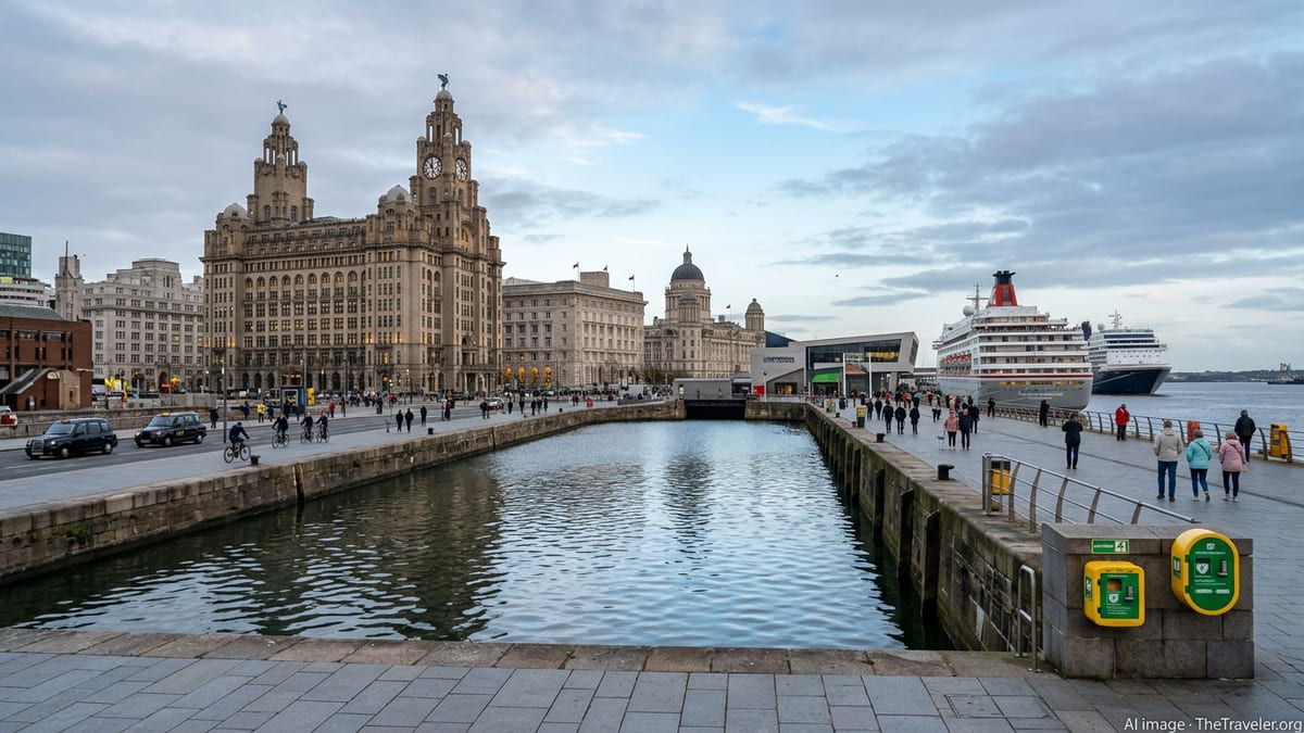 Fred. Olsen Backs Lifesaving Network Along Liverpool Waterfront